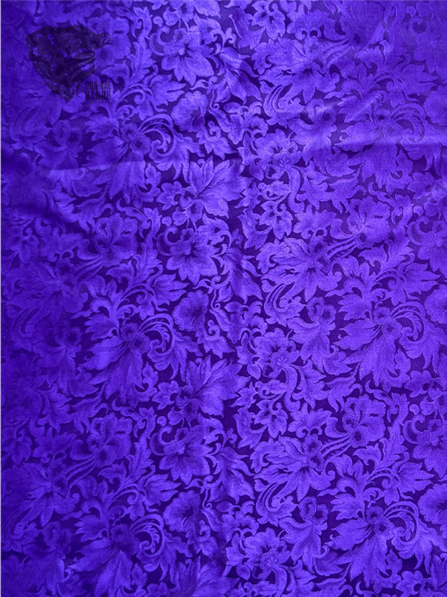Wild Rag - Bright Purple Jacquard