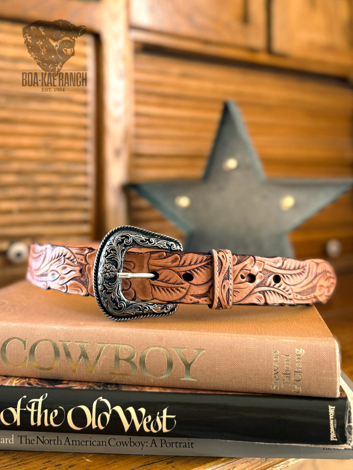 Que Chula Rosa Belt - Natural