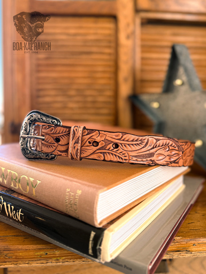 Que Chula Rosa Belt - Natural