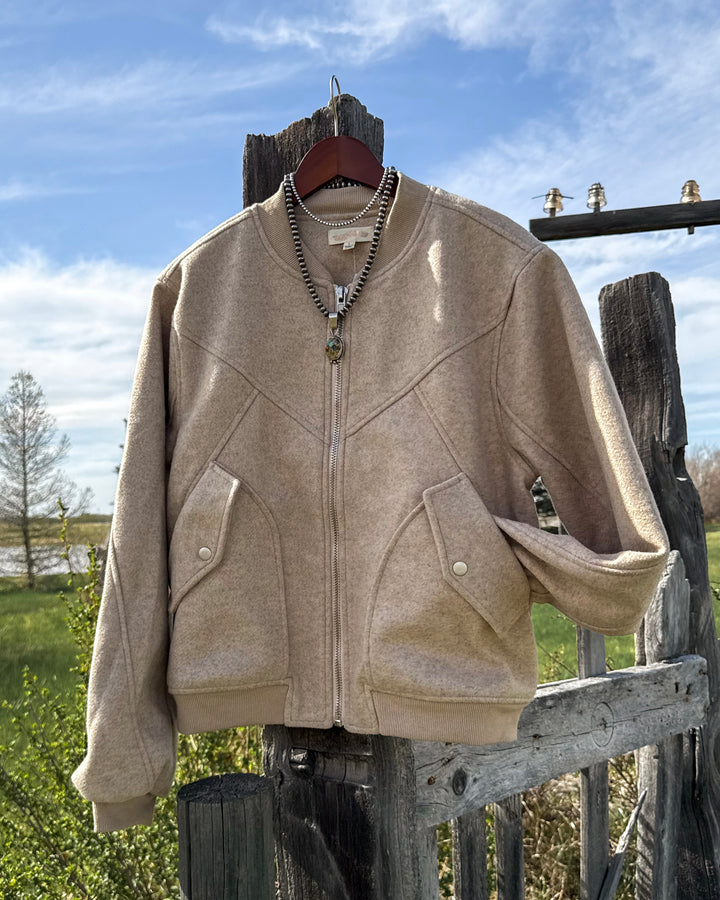 ES Bomber Jacket - Oat