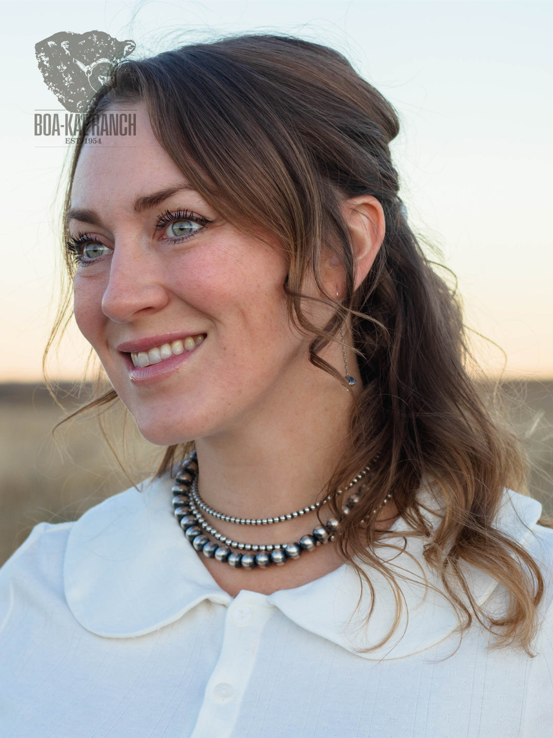 Aspen Collared Long Sleeve Top