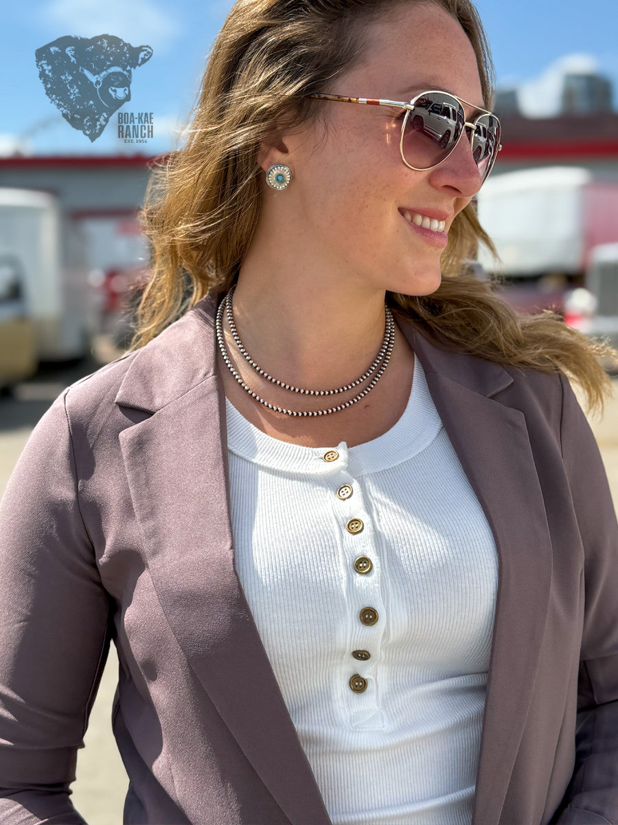 Princess Seam Buttonless Long Blazer