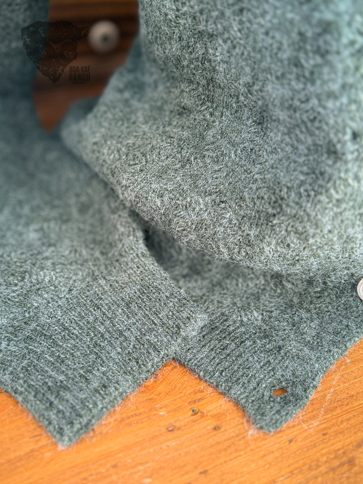 Bow Front Collared Cardigan