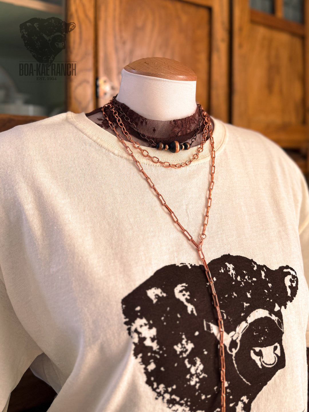 Copper Chain Necklace