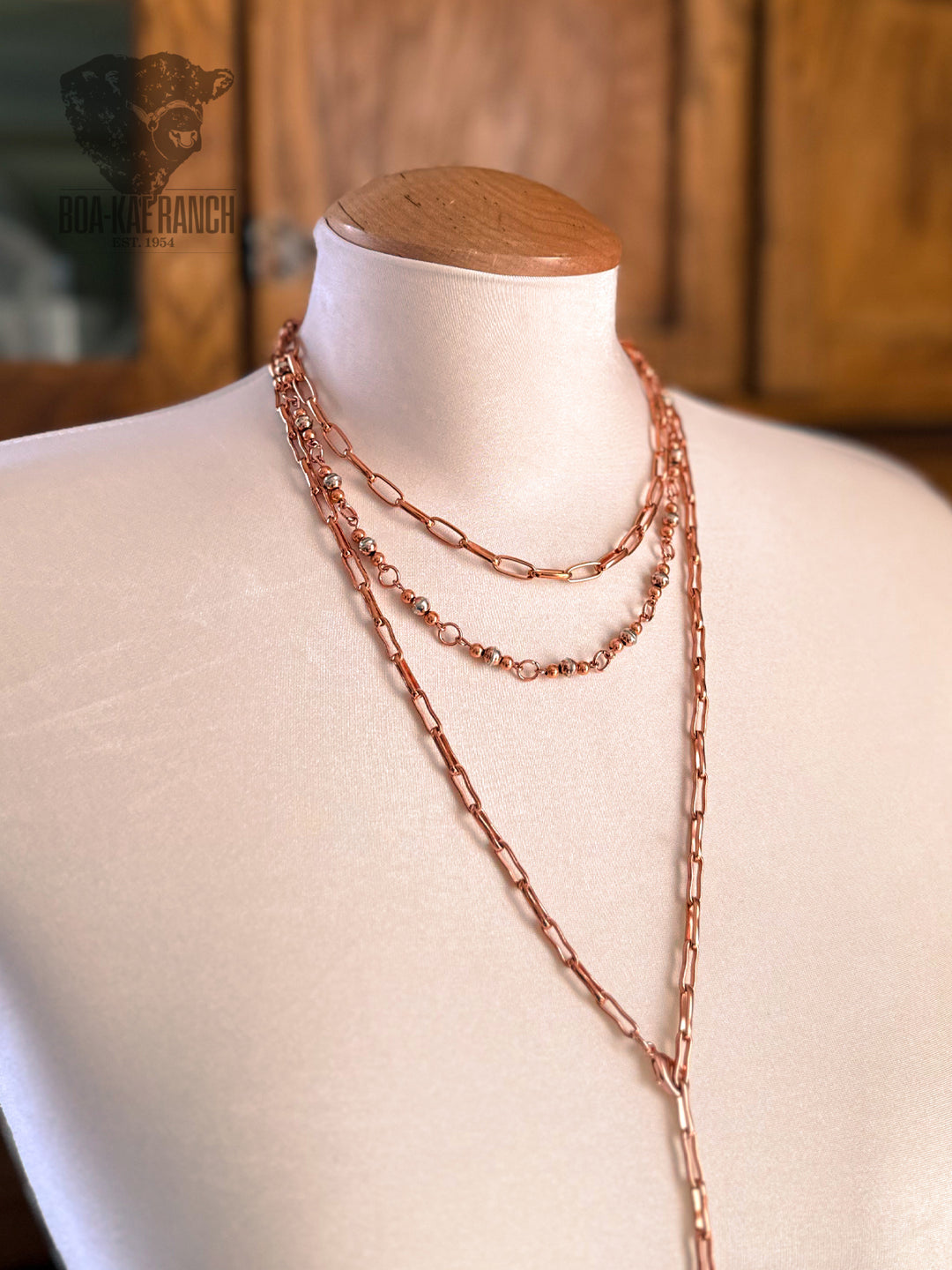 Copper Link Necklace