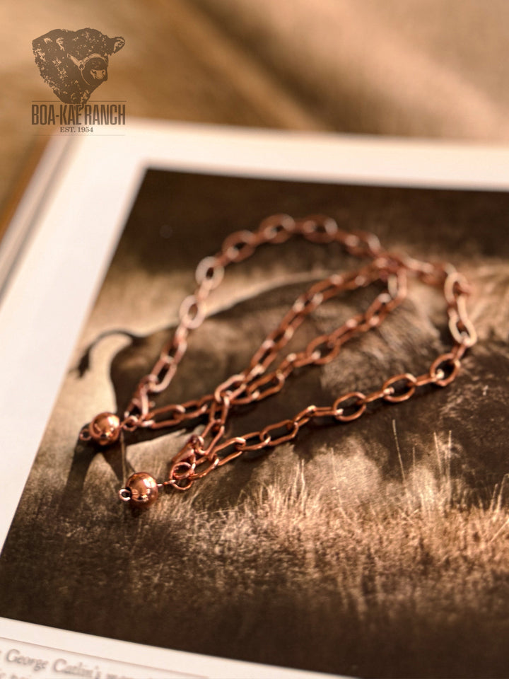 Copper Chain Bracelet