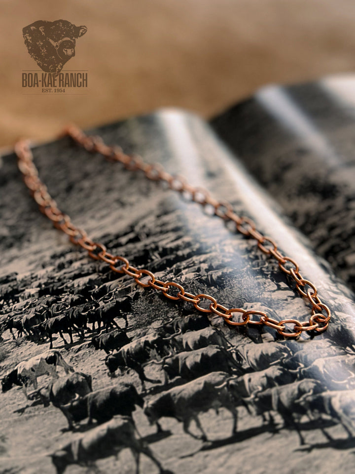 Copper Chain Necklace
