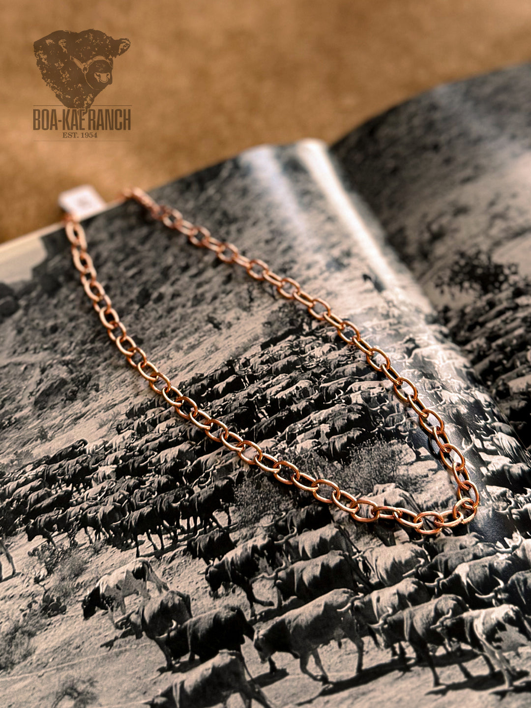 Copper Chain Necklace