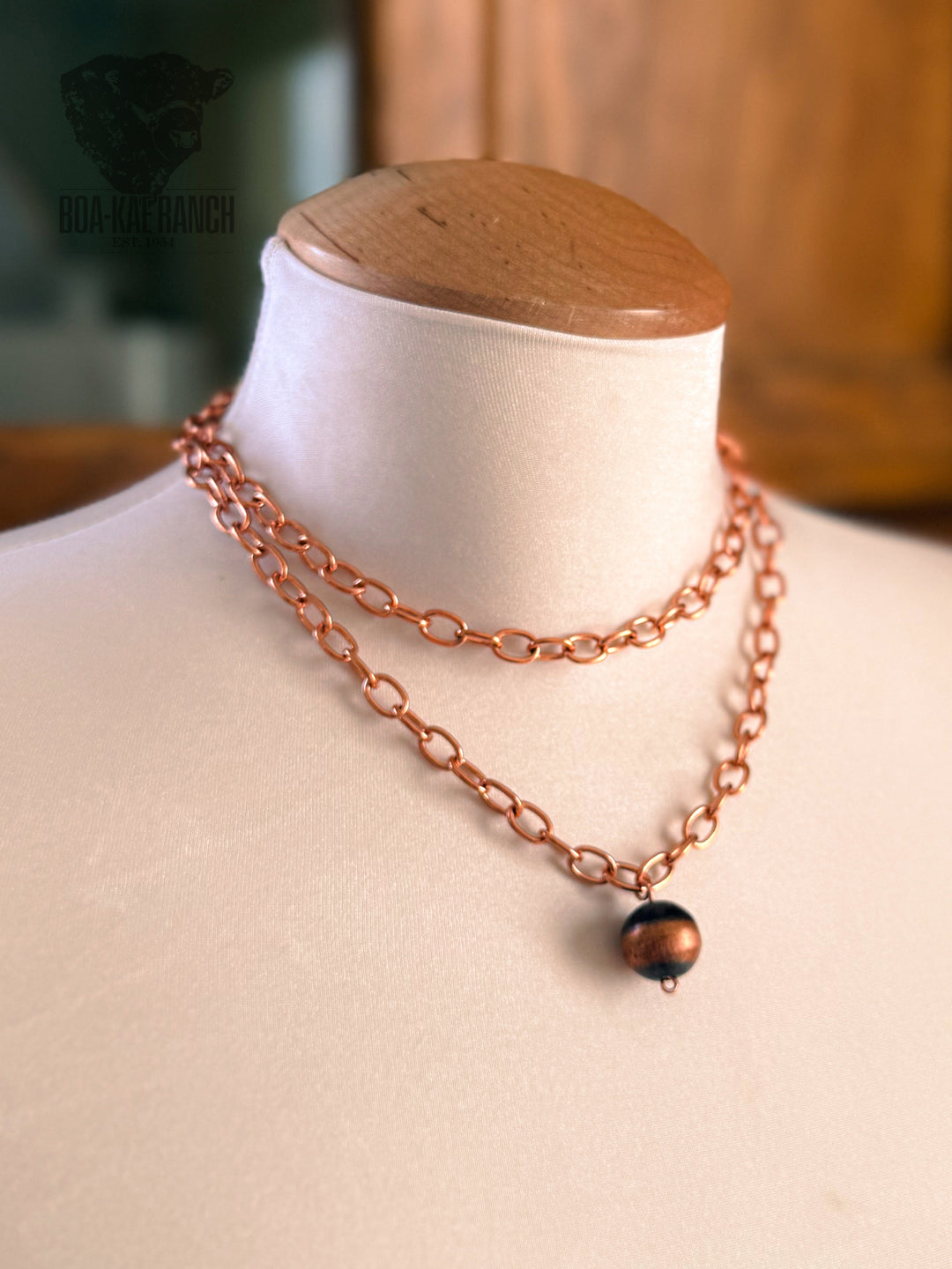 Copper Chain Necklace
