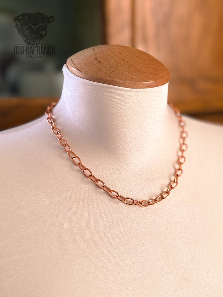 Copper Chain Necklace