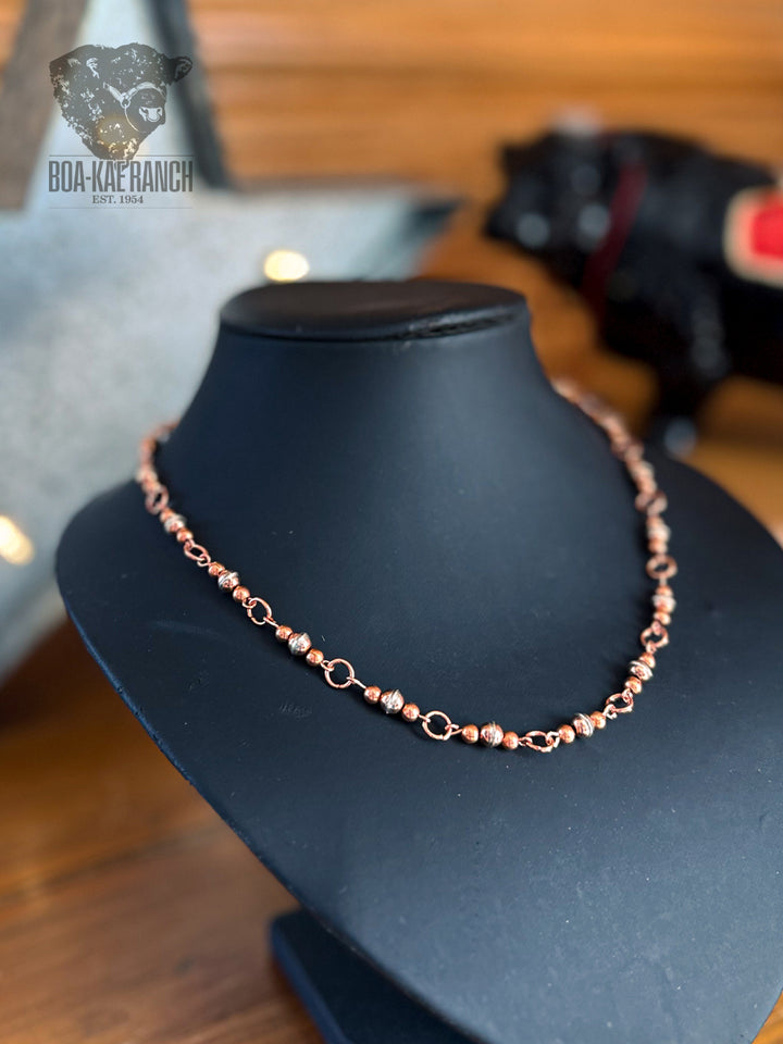 Copper Link Necklace