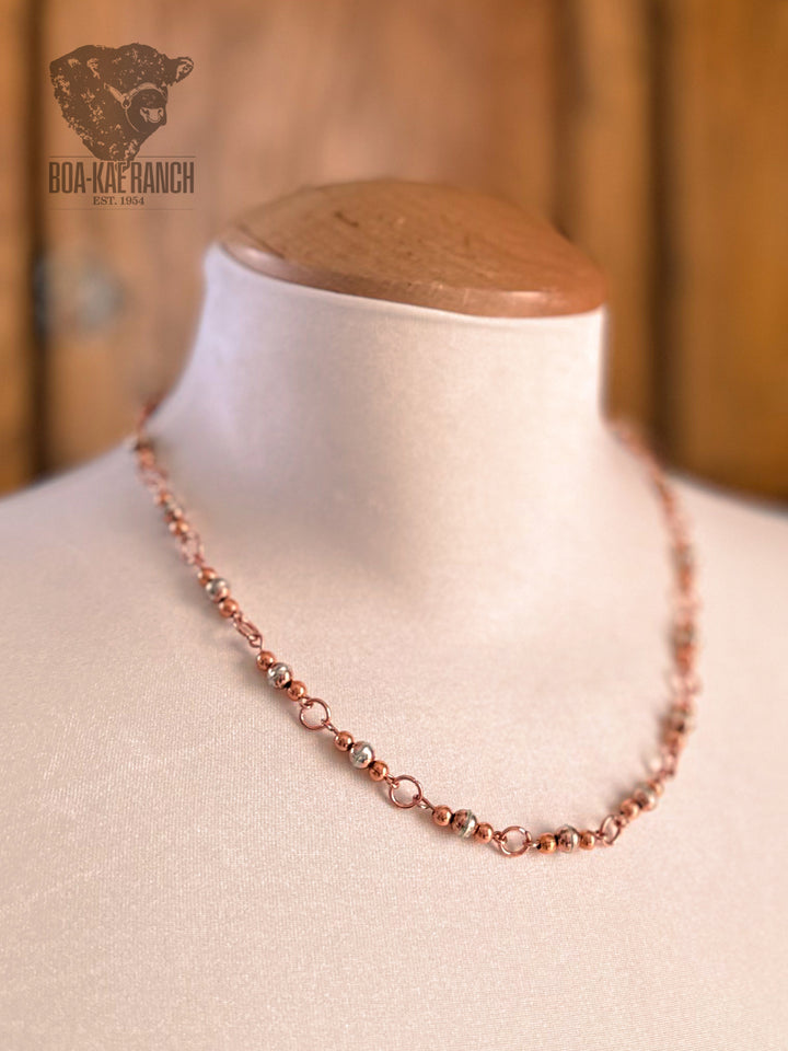 Copper Link Necklace