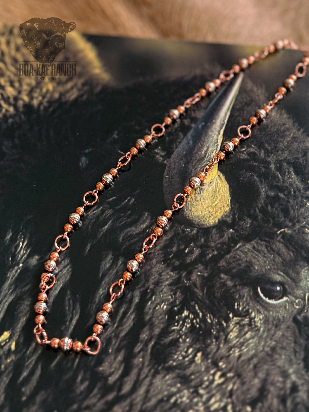 Copper Link Necklace