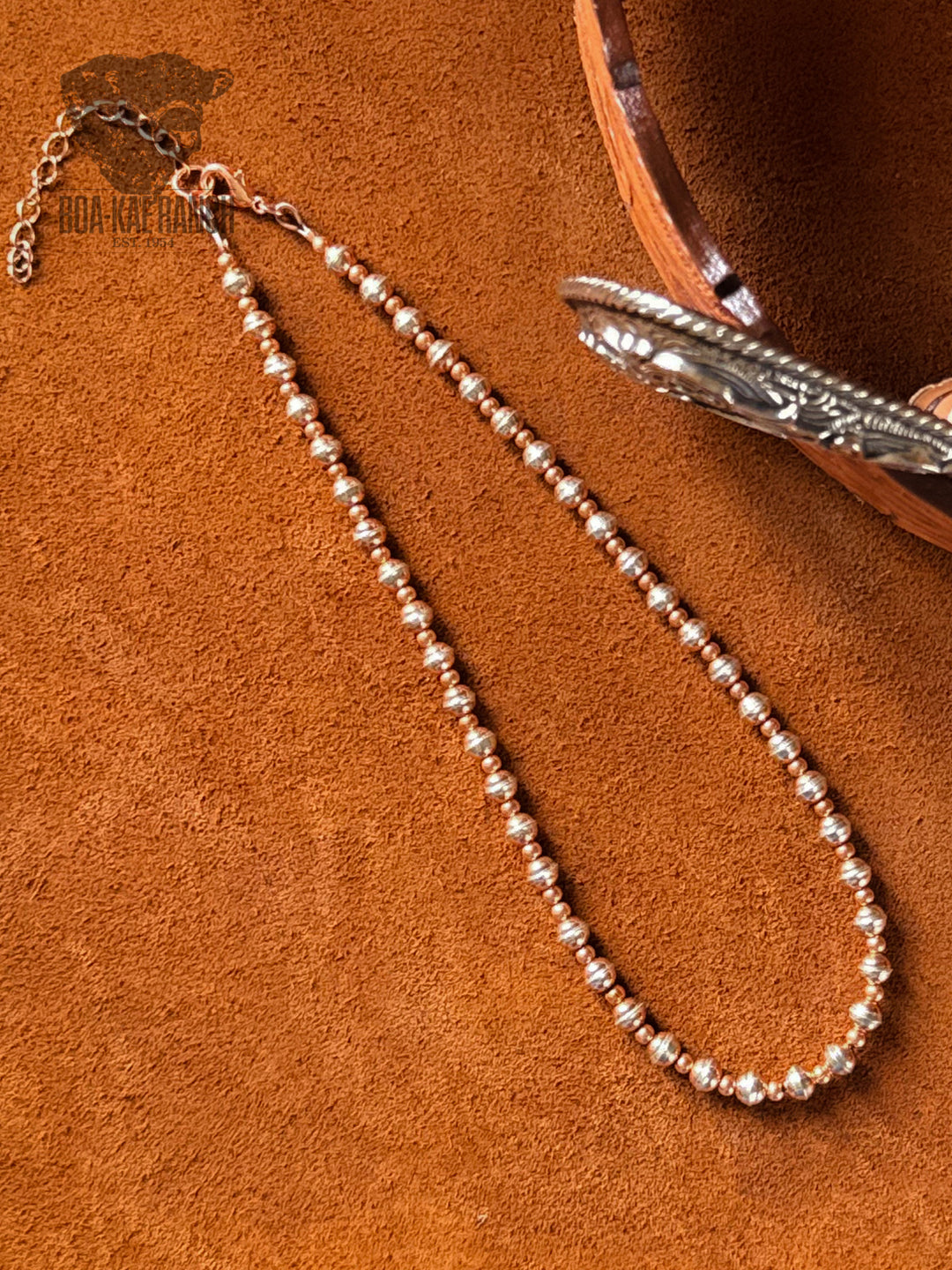 Seamed Copper Necklace