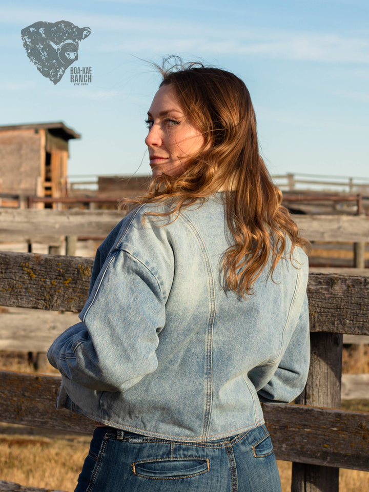 Sherpa Lined Denim Jacket