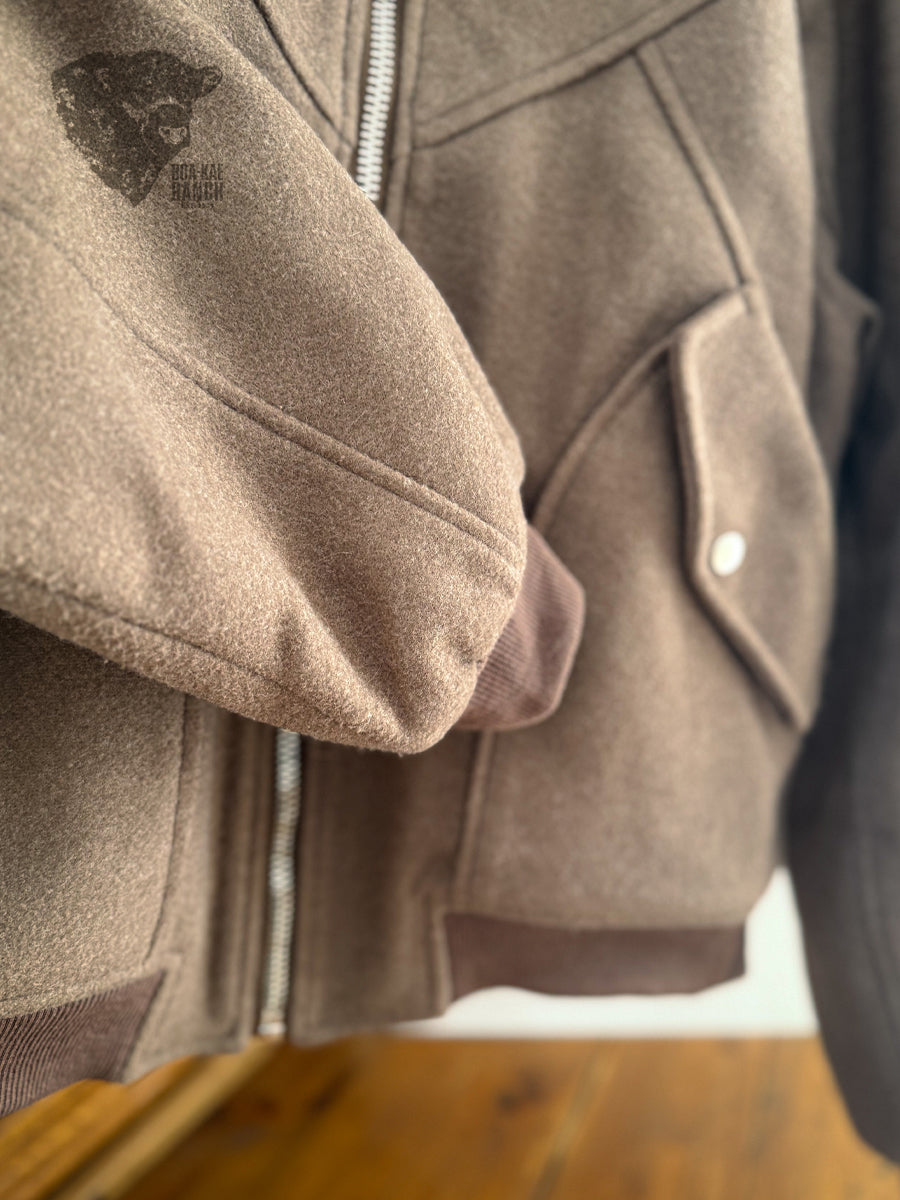 ES Bomber Jacket - Cocoa