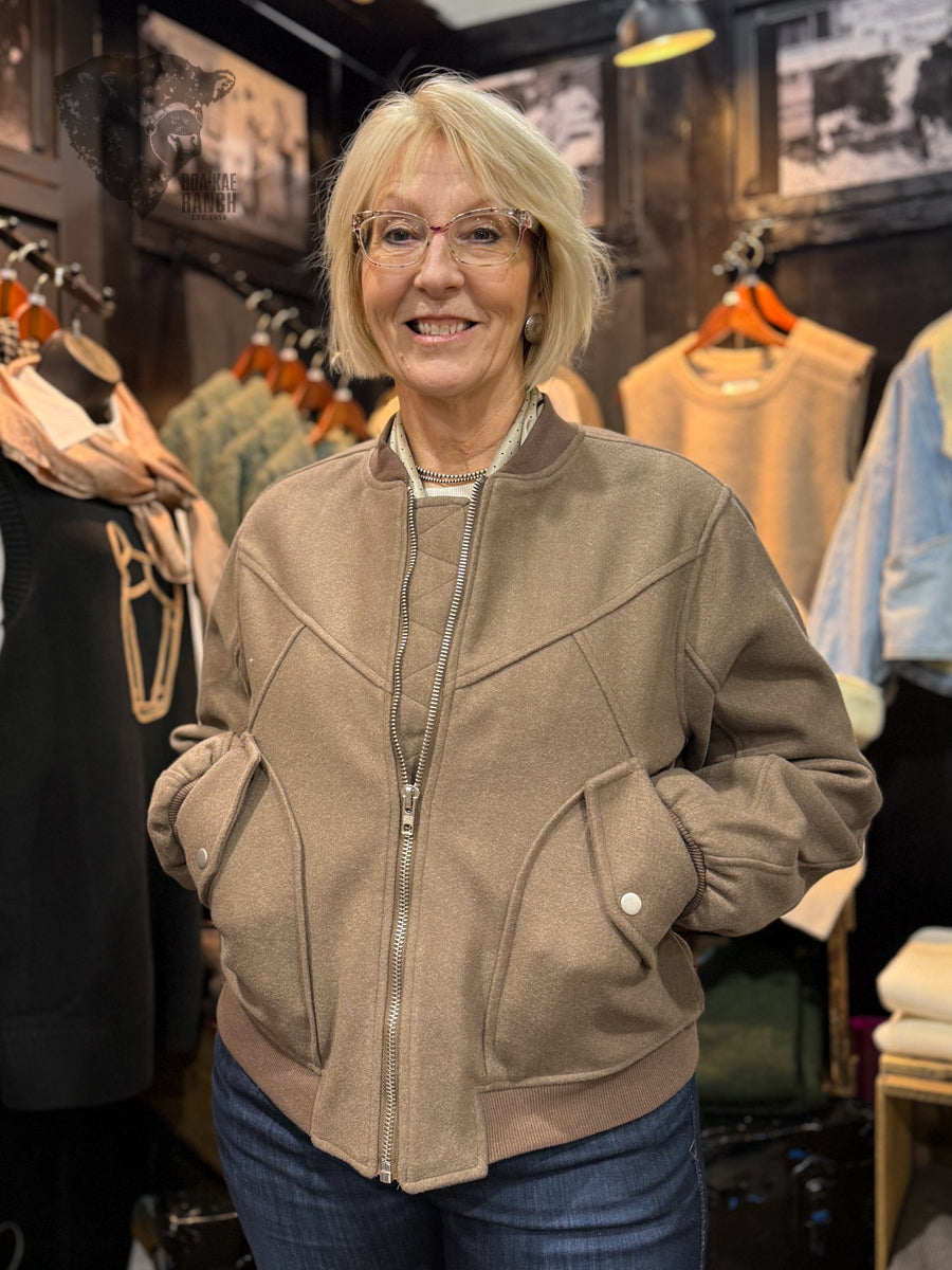 ES Bomber Jacket - Cocoa