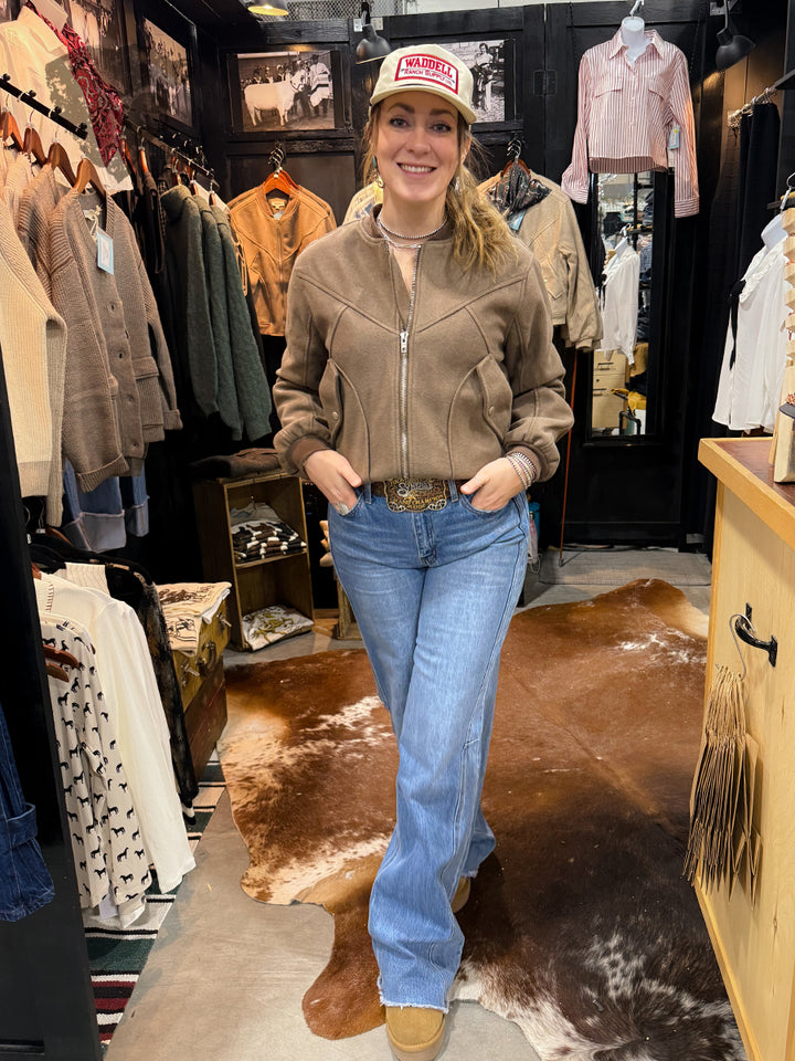 ES Bomber Jacket - Cocoa