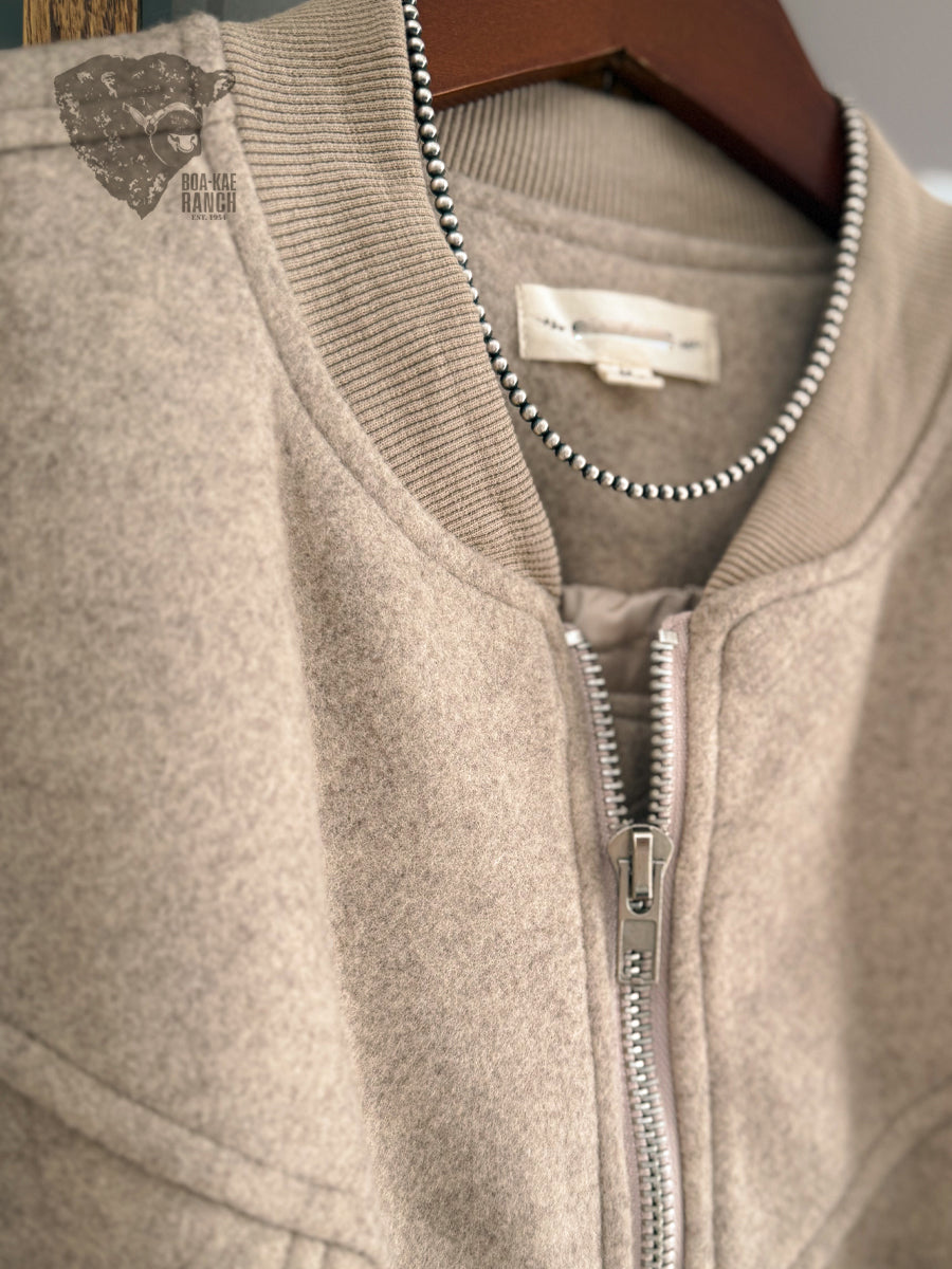 ES Bomber Jacket - Oat