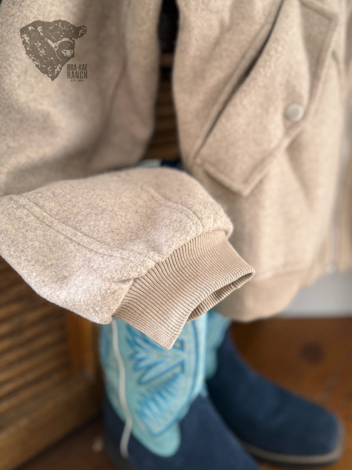 ES Bomber Jacket - Oat