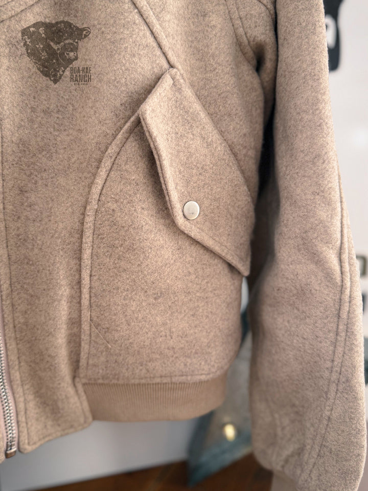 ES Bomber Jacket - Oat