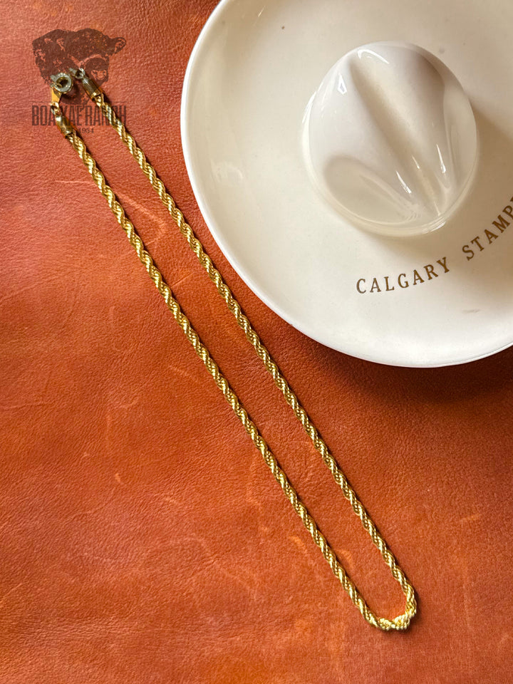 Gold Rope Necklace