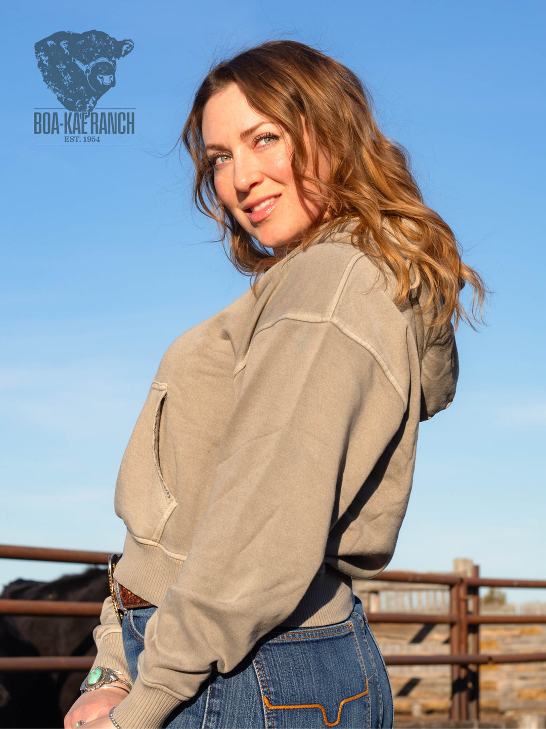 BKR Half Zip Hoodie - Dried Sage