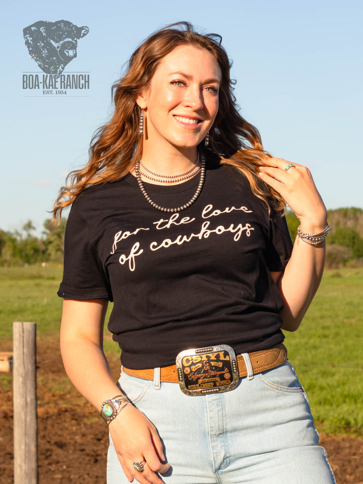 RH For the Love of Cowboys Tee