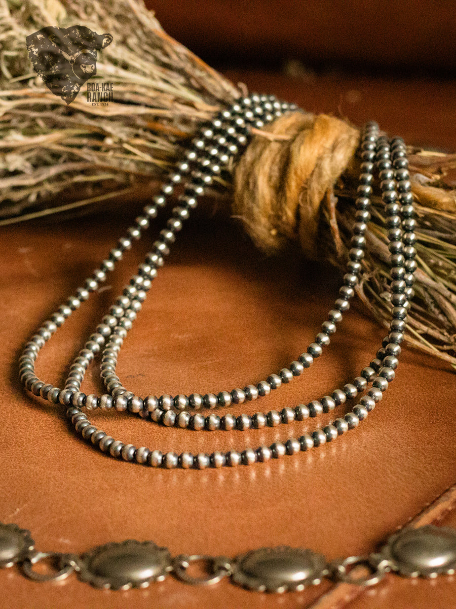 Navajo Pearls | 4mm, 16"