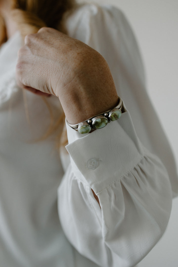 Peter Pan Collar Bow Tie Blouse