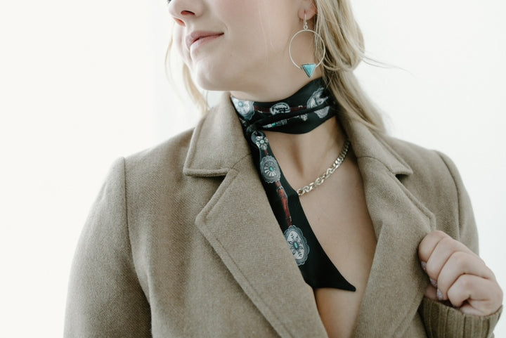 Ribbed Sweater Cuff Blazer