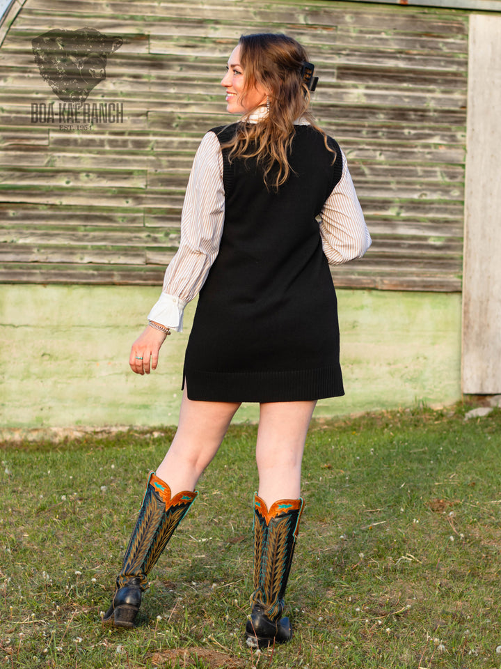 RH Horse Head Sweater Dress