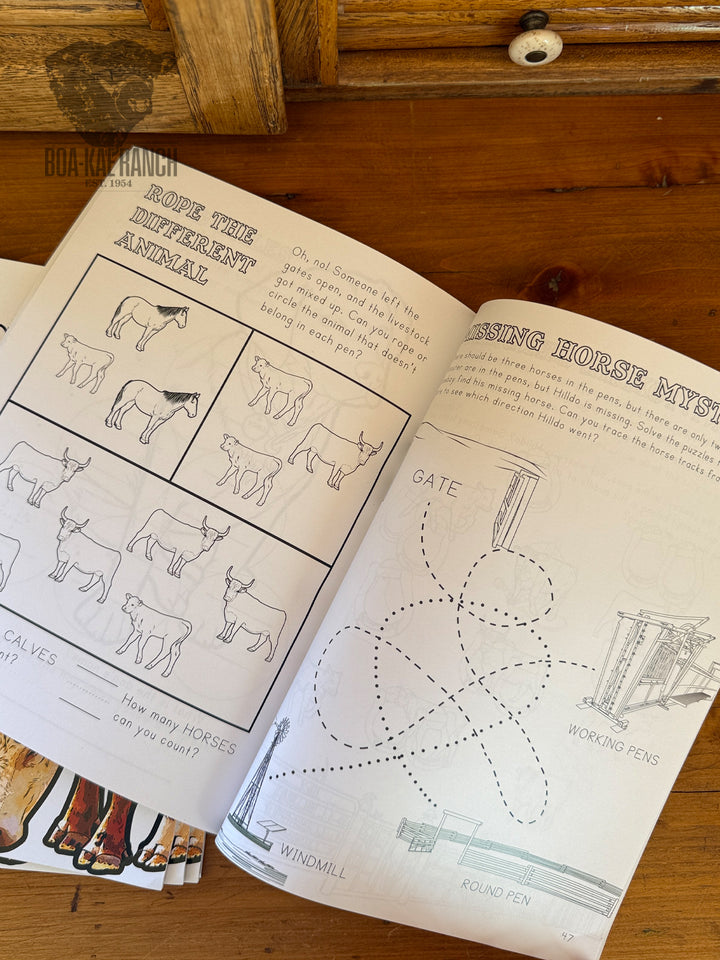 Ranch Math - Kids Workbook