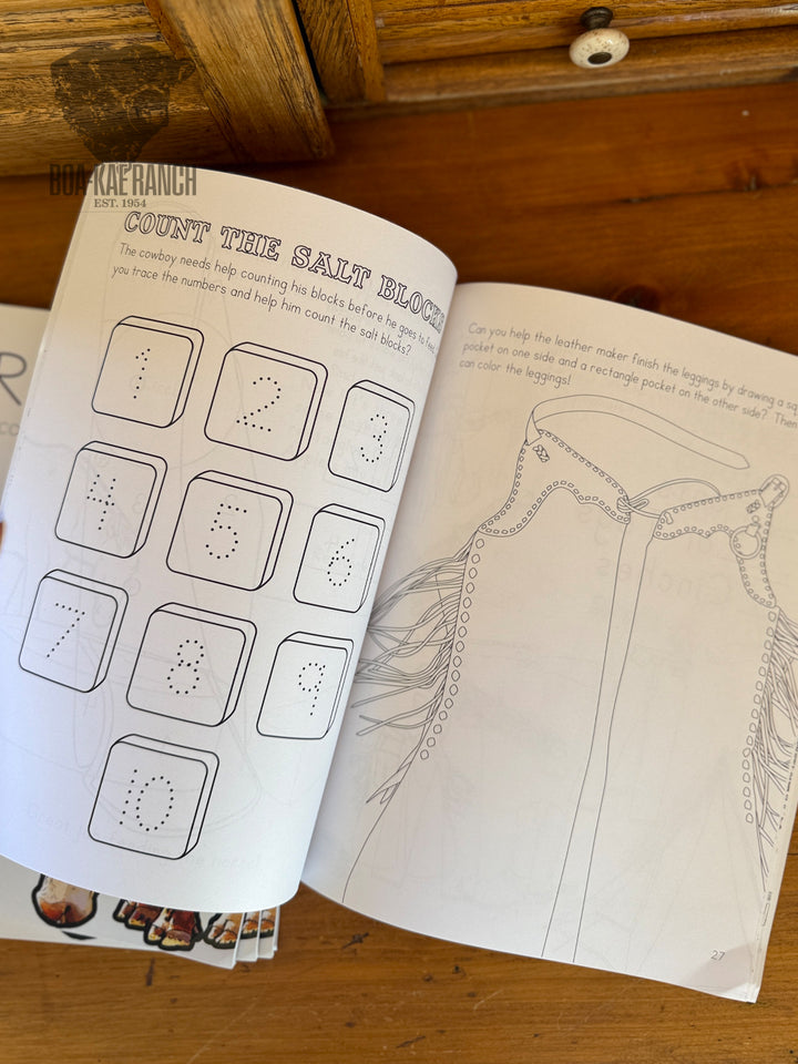 Ranch Math - Kids Workbook