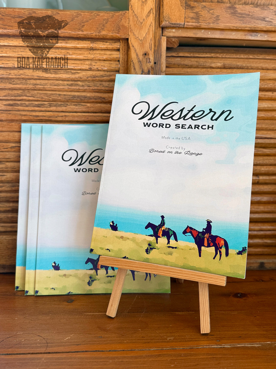 Western Word Search - Kids Workbook