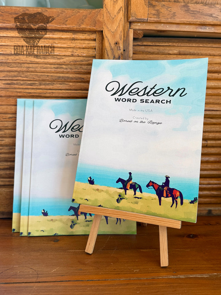 Western Word Search - Kids Workbook