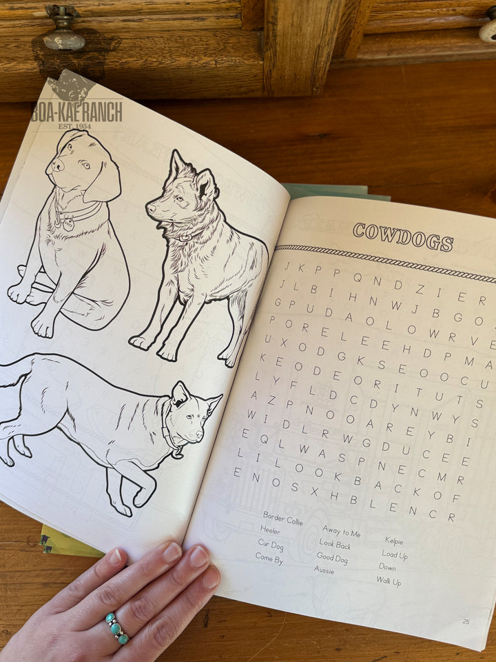 Western Word Search - Kids Workbook