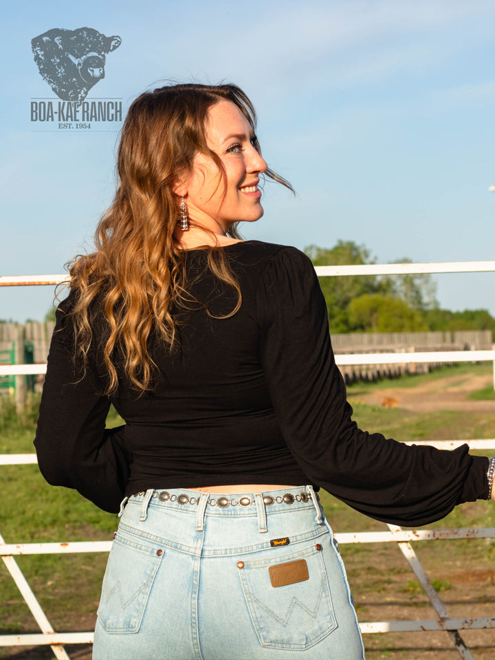 The Royal Choice Top - Black