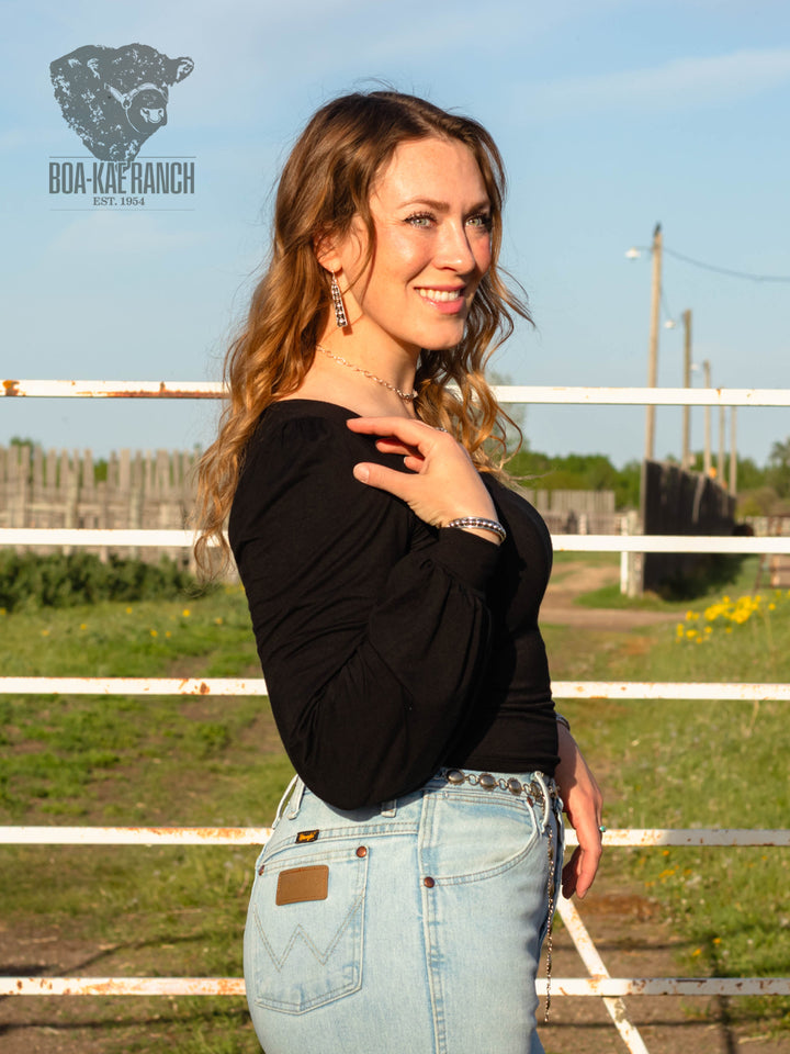 The Royal Choice Top - Black