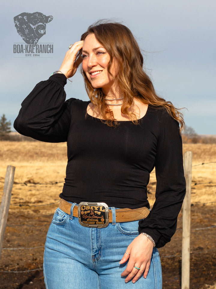 The Royal Choice Top - Black