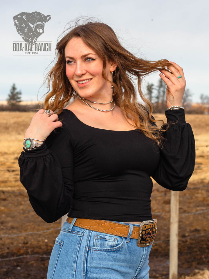 The Royal Choice Top - Black