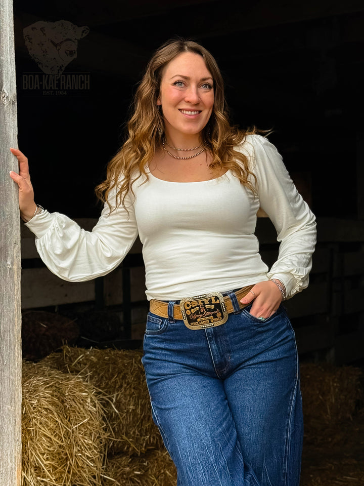 The Royal Choice Top - Off White