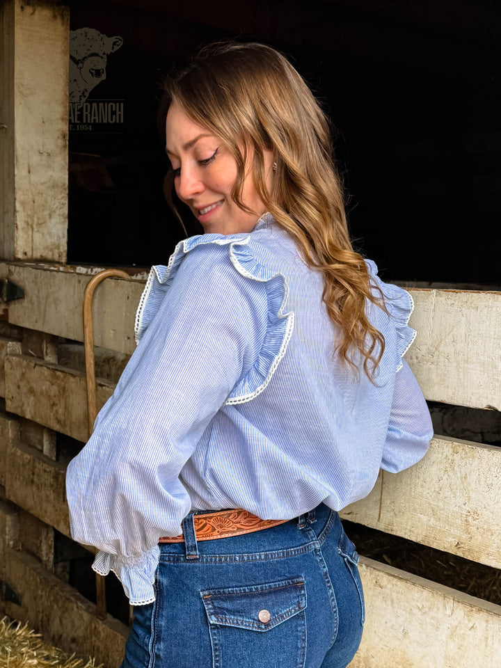 The Royal News Blouse