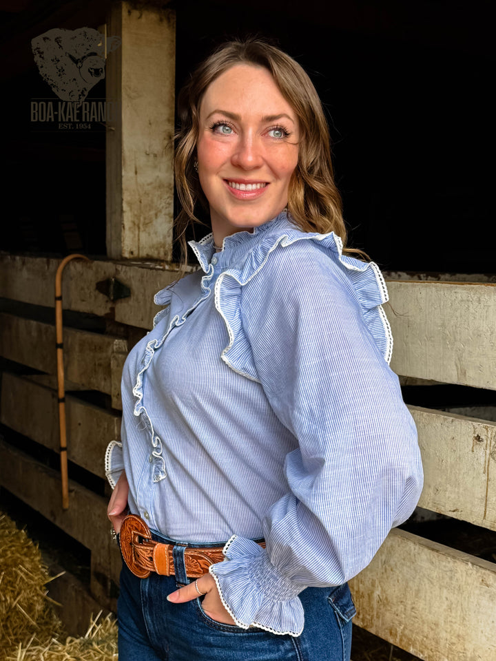 The Royal News Blouse