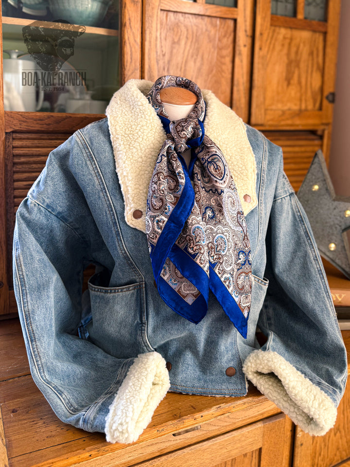 Sherpa Lined Denim Jacket