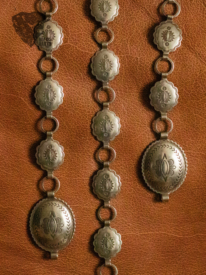 Tiny Concho Belt - Stamped