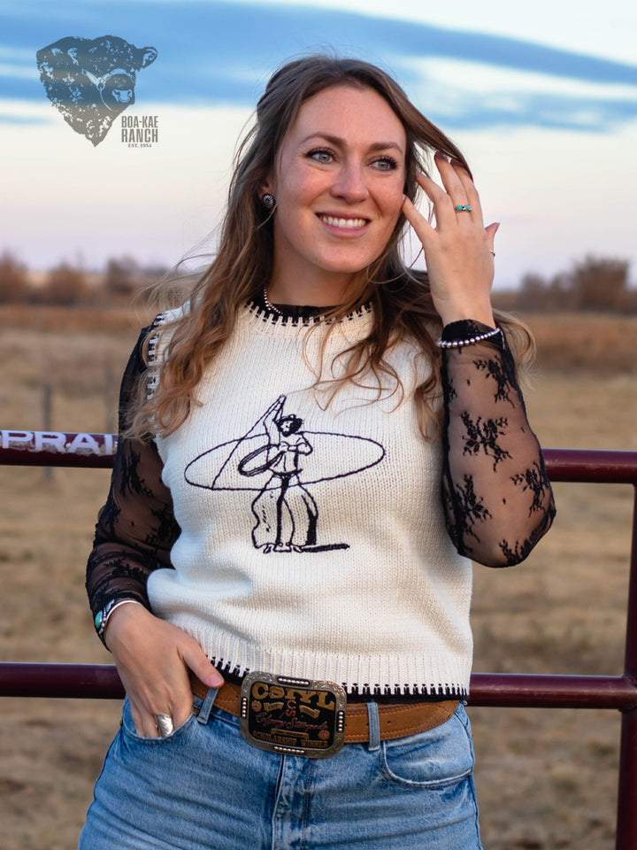 Trick Roping Cowboy Vest