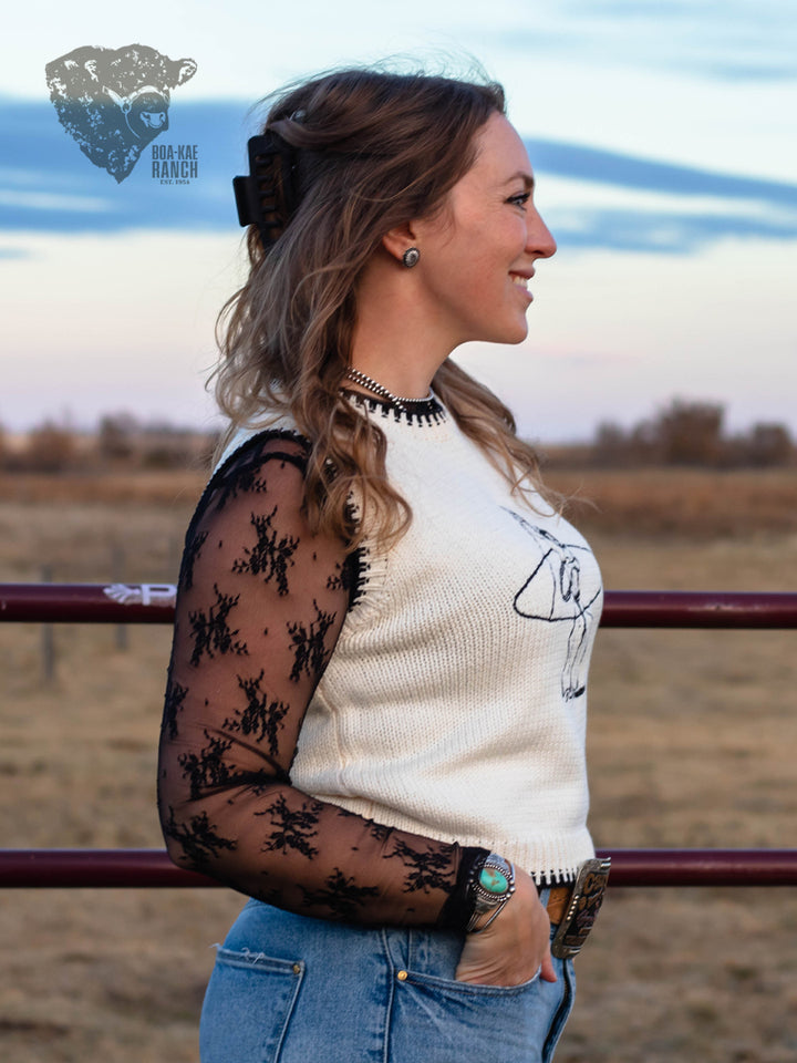 Trick Roping Cowboy Vest