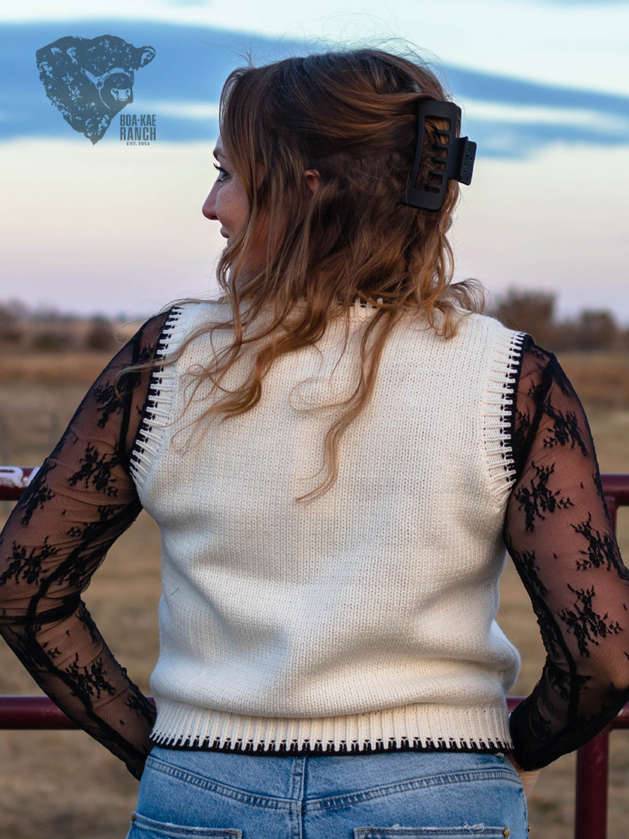 Trick Roping Cowboy Vest