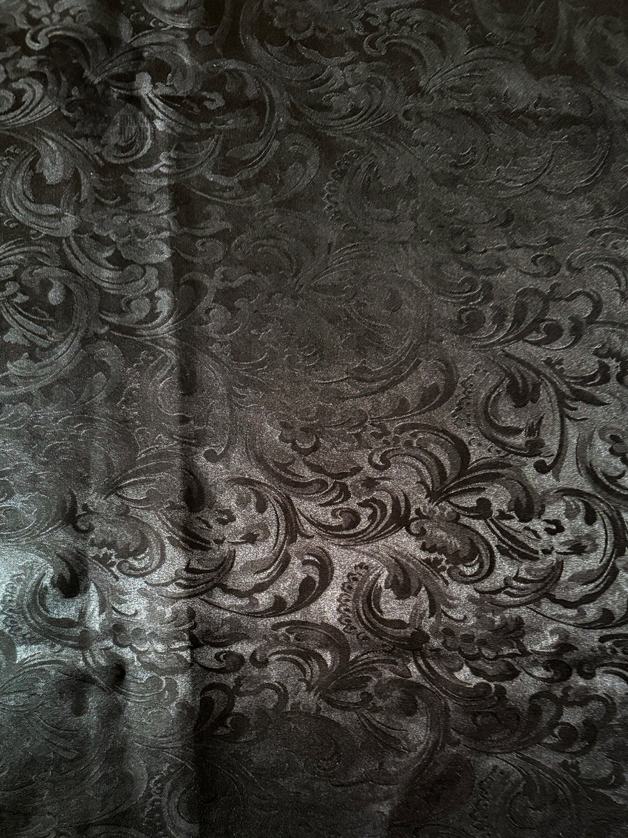 Wild Rag - Black Jacquard